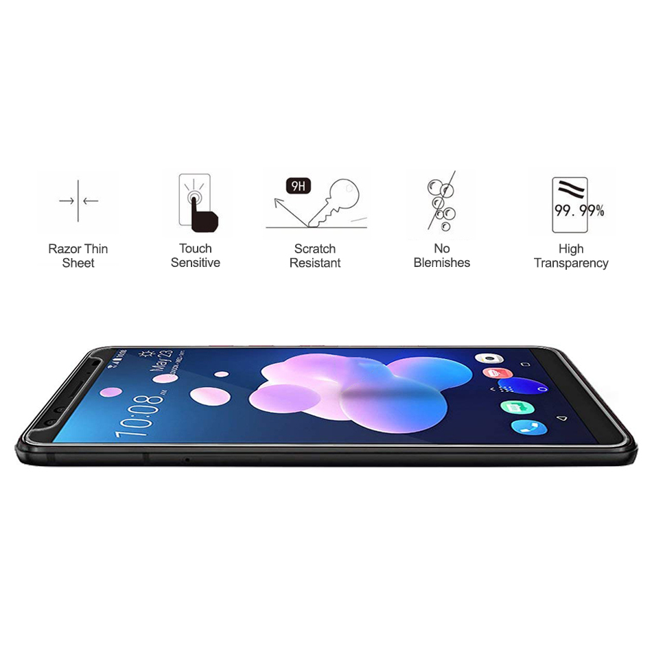 9H Tempered Glass Screen Protector for HTC U12+